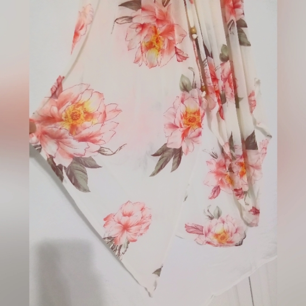 CURE KIMONO LONG FLORAL PRINT  | SIZE M - Picture 2 of 8